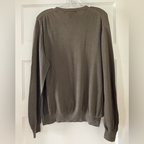 Men Cotton Cashmere Blend Sweater - Picture 2 of 5
